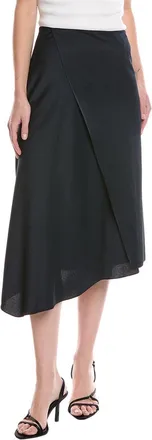 Vince Shine Drape Skirt