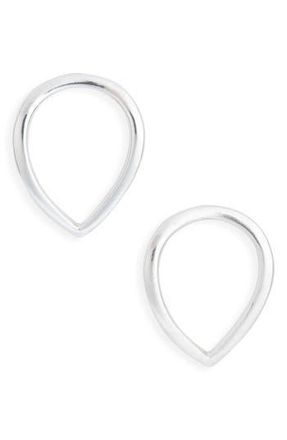 Karine Sultan Minimalist Stud Earrings in Silver at Nordstrom Rack