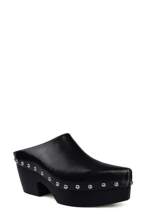 Zigi Soho Richelie Block Heel Mule in Black at Nordstrom, Size 6