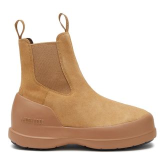 Moon Boot Schoenen, Heren, Bruin, 40 EU, Su&egrave;de, Luna Chelsea Suede