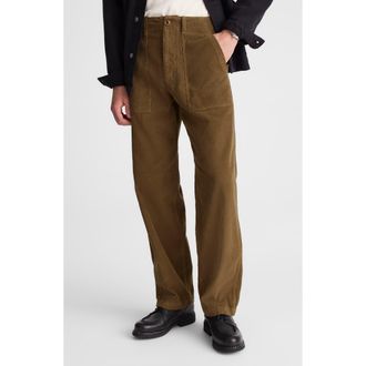 Madewell Corduroy Fatigue Pants in Woodland Brown at Nordstrom Rack, Size 31