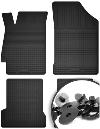 OEM Alfombrillas De Goma + Topes Para: Honda Prelude V Coup&eacute; (1996-2001)