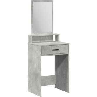 vidaXL Vidaxl - Dressing Table Concrete grey 50 x 41 x 140 cm Engineered wood