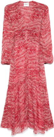 Isabel Marant Abito lungo Amara - Rosso
