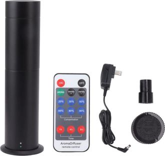 OEM M&aacute;quina De Aromaterapia Inteligente De 120 Ml, 100-240 V, Con Control Remoto, Cil&iacute;ndrica, Para Uso Dom&eacute;stico Y Hotelero, Color Negro, Enchufe Estadoun