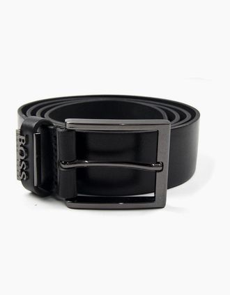 HUGO BOSS Mens Hugo Boss Senol Belt Black - Size: 110CM