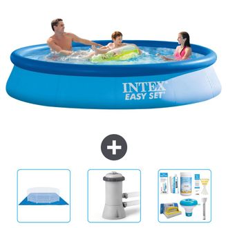 Intex Piscina Easy Set Redonda - 366x76 Cm - 6-piezas S21282