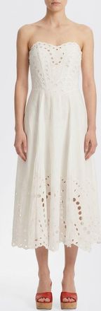 Charo Ruiz Ibiza Abito midi Charo Ruiz Ibiza in misto Sangallo