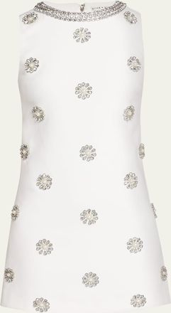 Alice & Olivia Clyde Embellished Shift Dress