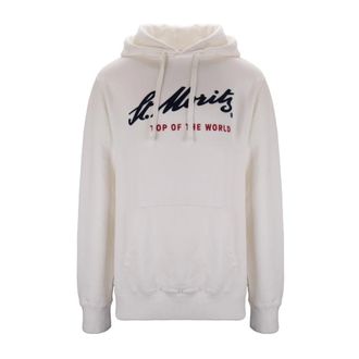 MC2 Saint Barth Hoodies, male, White, Size: 2XL Hooded Sweatshirt