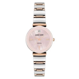 Anne Klein Accented Pink Dial Ladies Watch AK/2435PMRT