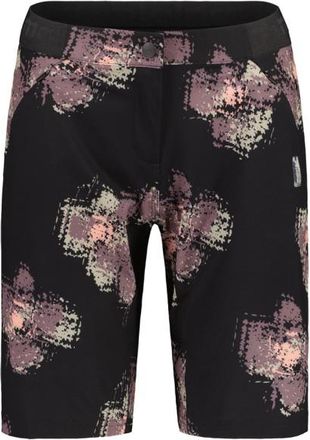 Maloja AnemonaM. Printed Shorts f&uuml;r Damen | schwarz