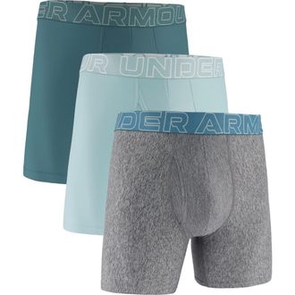 Under Armour 3-Pack Performance Tech Boxer Briefs in Boundless Blue at Nordstrom Rack, Size X-Large