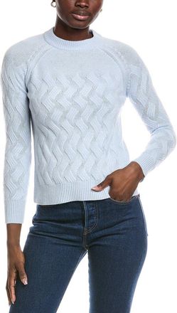 Forté Cashmere Wandering Cable Cashmere Sweater