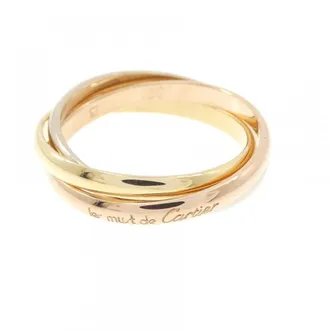 Cartier Yellow Gold (18K) Pink Gold (18K) White Gold (18K) Band Ring (Pre-Owned)