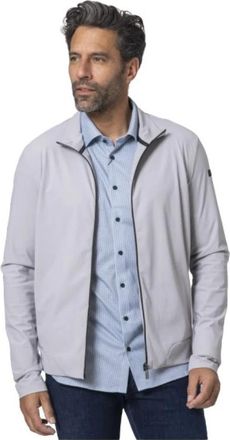 Roberto Ricci Design Lichtgrijze Technical Surf Flex Jas - Heren - Zomerjassen - Grijs - XL - Jassen