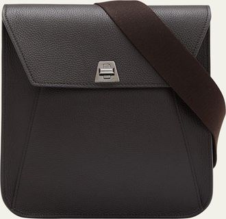 Akris Anouk Small Leather Messenger Bag