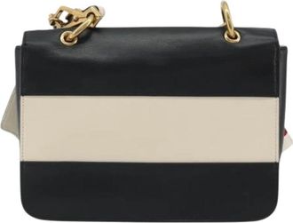 Gucci Pre-owned Vintage Schoudertas - Dames - Vintage Schoudertas - Zwart - ONE Size - Leer - Vintage