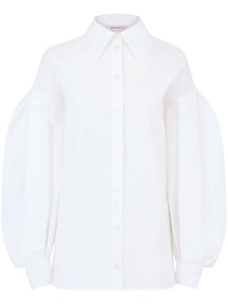 Nina Ricci Blouse met cocon mouwen - Wit