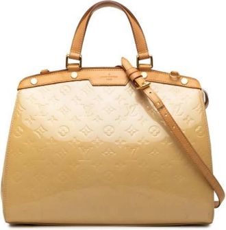Louis Vuitton Pre-owned Brea GM - Dames - Vintage Handtas - Beige - ONE Size - Leer - Vintage