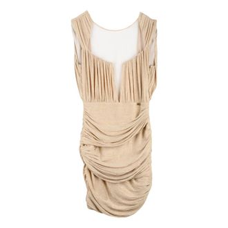 Elisabetta Franchi Mujer, Vestidos, Beige, Talla: M