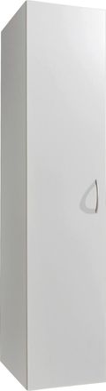 Xora Mehrzweckschrank, Wei&szlig;, Kunststoff, 6 F&auml;cher, 30x185x40 cm, BQ - B&uuml;ndnis f&uuml;r Qualit&auml;t, Made in Germany, DIN EN ISO 9001, erweiterbar, Waschk&uuml;che, Mehr