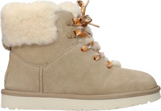 UGG Stiefeletten Damen Wildleder Beige/Sand
