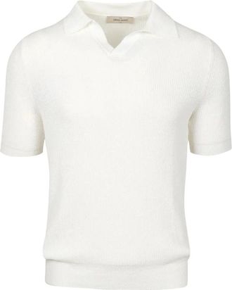 Gran Sasso Polo Shirt - Heren - Polos - Wit - L - Katoen - Tops