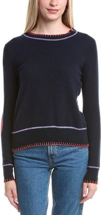 Autumn Cashmere Blanket Stitch Cashmere Sweater