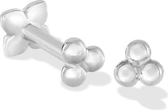 Dower & Hall 9k Dotty Trio Single Labret