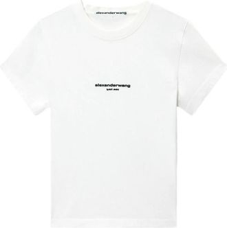 Alexander Wang T-shirts en Poloshirts - Dames - T-shirts - Wit - M - Tops