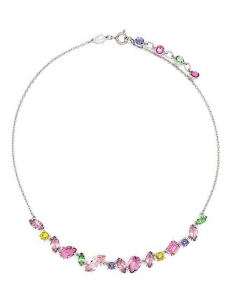Swarovski Gema mixed-cuts crystal necklace - Silver