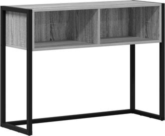 vidaXL End Table Grey Sonoma 100 x 36 x 75 cm Engineered Wood vidaXL