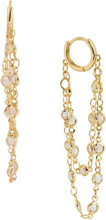 Saachi Saachi Glass Multi Layer Earrings