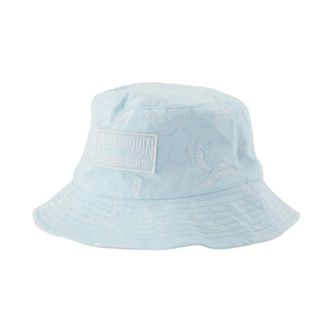 3.Paradis Hats, female, Blue, Size: ONE SIZE Doves Bucket Hat