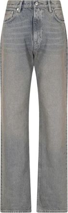 Haikure Straight Jeans - Dames - Regular Fit Jeans - Blauw - W28 - Katoen - Jeans