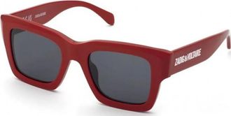 Zadig&Voltaire Womens SZV421 50 5006XX Sunglasses - Red
