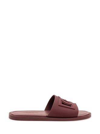 Dolce & Gabbana Maroon Logo Slides