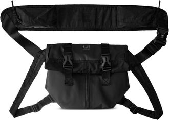 C.P. Company Borsa con fibbia e chiusura arrotolabile - Nero