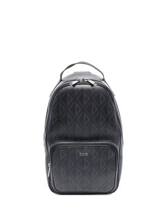 Dior 2010 diamond rider sling bag - Zwart