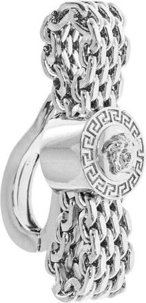 Versace Orecchino a catena Medusa - Argento