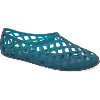 Jeffrey Campbell Jellz Slip-On in Teal Matte at Nordstrom, Size 10