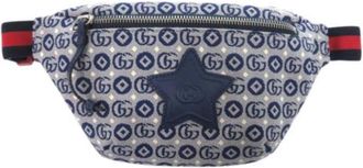 Gucci Pre-owned Belt Bags, female, Blue, Size: ONE SIZE Pre-owned Vintage Belt Bag