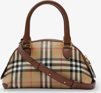 Burberry Womens Handbag Primrose Mini Beige Coated Canvas Handbags Hand Bags