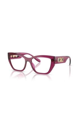 Michael Kors 52mm Square optical glasses in Pink at Nordstrom
