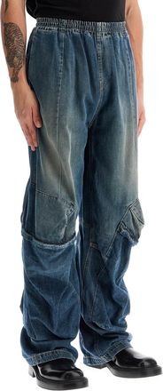 Diesel Mens Denim Jeans - Blue Cotton - Size 32 (Waist)