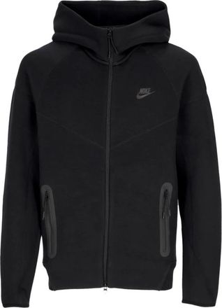 Nike Tech Fleece Zip Hoodie Zwart - Heren - Sportshirts - Zwart - XL - Katoen - Fitness