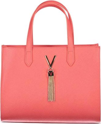 Valentino Tote Handbag Tassel Detail - female - Valentino - Handbags - Pink - ONE SIZE - Bags