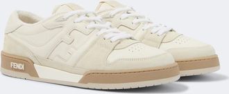 Fendi Fendi Match leather and suede sneakers