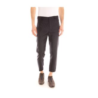 Daniele Alessandrini Cropped Broeken - Heren - Vrijetijds broeken - Blauw - XS - Broeken